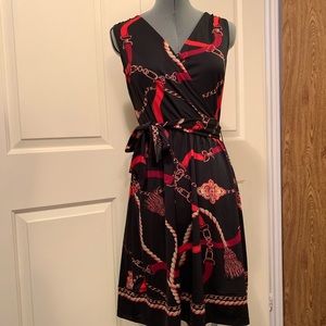 I.N.C Rope & Chain Patterned Dress